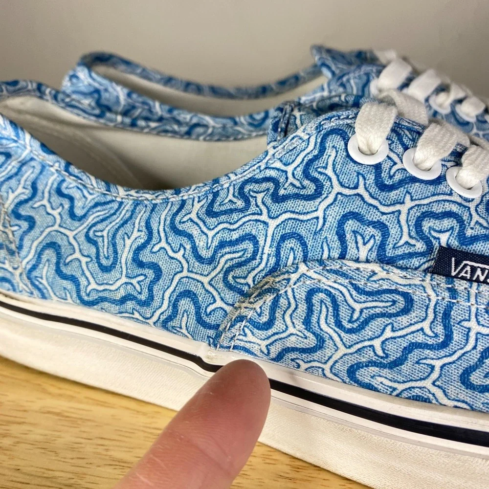 Vans x Todd Snyder‎ Sneakers Mens 10.5 John Derian Blue Shoes